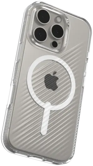 ZAGG Luxe Snap Apple iPhone 16 Pro Hoesje MagSafe Back Cover Transparant afbeelding 5
