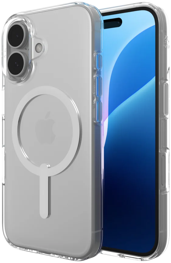 ZAGG Crystal Palace Lite Snap iPhone 16 Hoesje MagSafe Transparant afbeelding 1