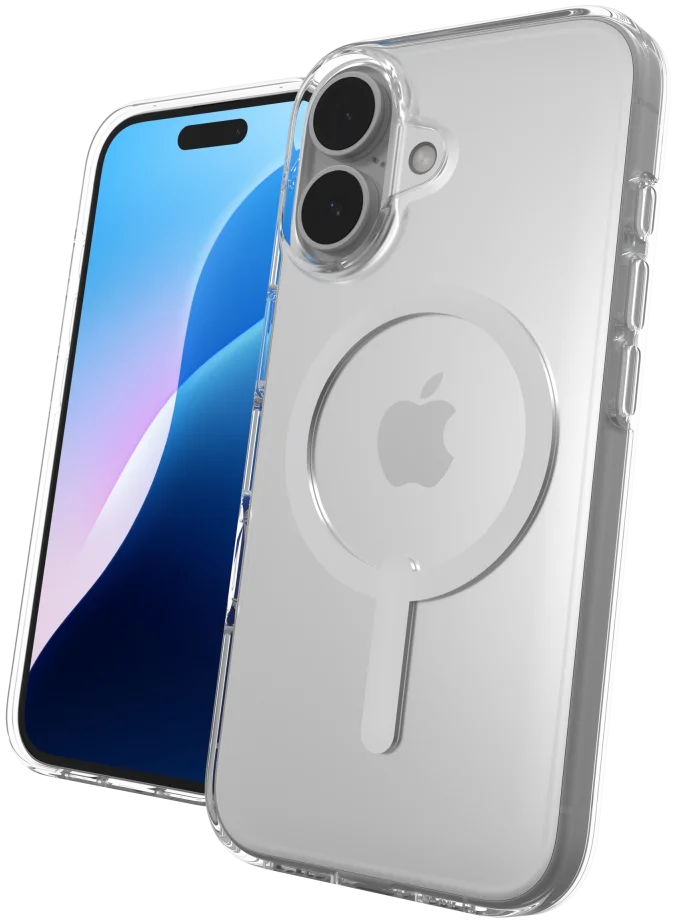 ZAGG Crystal Palace Lite Snap iPhone 16 Hoesje MagSafe Transparant afbeelding 2