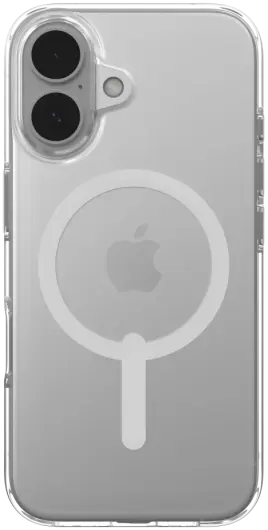 ZAGG Crystal Palace Lite Snap iPhone 16 Hoesje MagSafe Transparant afbeelding 5