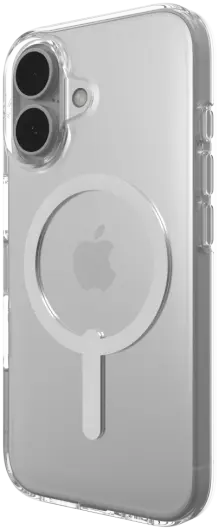 ZAGG Crystal Palace Lite Snap iPhone 16 Hoesje MagSafe Transparant afbeelding 6