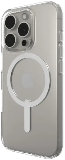 ZAGG Crystal Palace Lite Snap iPhone 16 Pro Hoesje MagSafe Transparant afbeelding 9