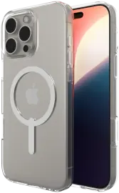 ZAGG Crystal Palace Lite Snap iPhone 16 Pro Max Hoesje MagSafe Transparant
