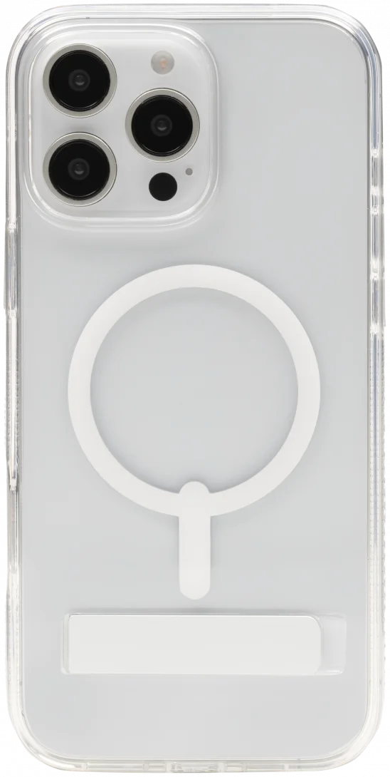 ZAGG Crystal Palace Snap Kickstand iPhone 16 Pro Max Hoesje MagSafe Transparant afbeelding 2