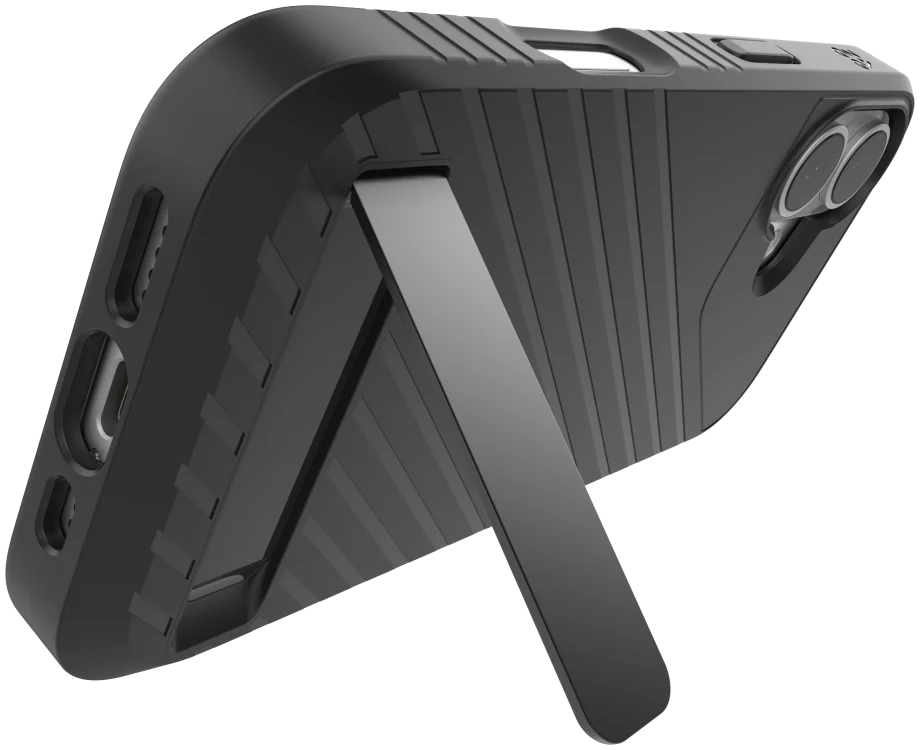 ZAGG Denali Snap Kickstand iPhone 16 Hoesje MagSafe Zwart afbeelding 7