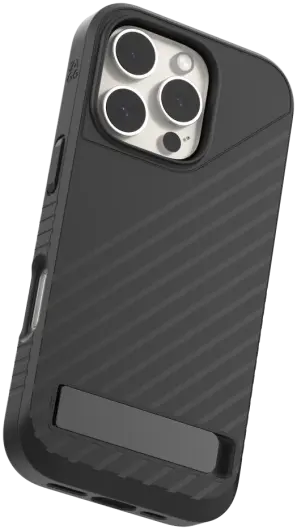 ZAGG Denali Snap Kickstand iPhone 16 Pro Hoesje MagSafe Zwart afbeelding 8