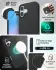 ZAGG Manhattan Snap Apple iPhone 16 Hoesje MagSafe Back Cover Zwart afbeelding 3