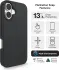 ZAGG Manhattan Snap Apple iPhone 16 Hoesje MagSafe Back Cover Zwart afbeelding 4