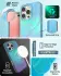 ZAGG Milan Snap iPhone 16 Pro Hoesje MagSafe Back Cover Deep Aurora afbeelding 4