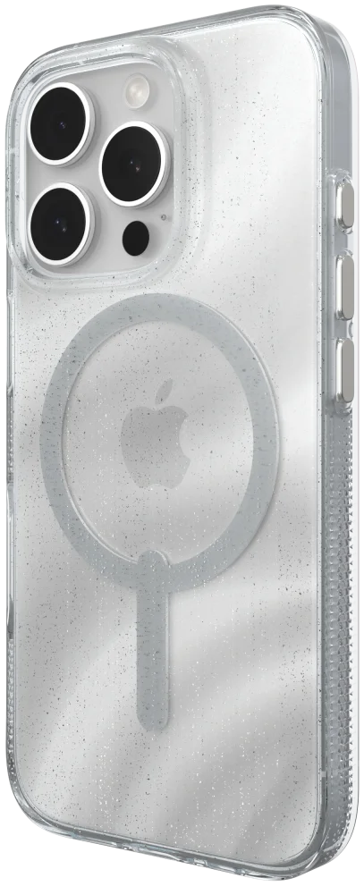 ZAGG Milan Snap iPhone 16 Pro Hoesje MagSafe Back Cover Swirl Glitter afbeelding 13