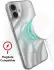 ZAGG Milan Snap iPhone 16 Pro Hoesje MagSafe Back Cover Swirl Glitter afbeelding 8