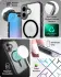 ZAGG Santa Cruz Snap Apple iPhone 16 Hoesje MagSafe Back Cover Zwart afbeelding 3