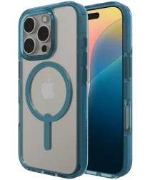 ZAGG Santa Cruz Snap iPhone 16 Pro Hoesje MagSafe Back Cover Blauw