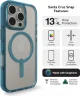 ZAGG Santa Cruz Snap iPhone 16 Pro Hoesje MagSafe Back Cover Blauw