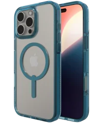 ZAGG Santa Cruz Snap iPhone 16 Pro Max Hoesje MagSafe Back Cover Blauw