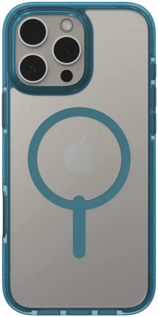 ZAGG Santa Cruz Snap iPhone 16 Pro Max Hoesje MagSafe Back Cover Blauw afbeelding 9