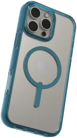ZAGG Santa Cruz Snap iPhone 16 Pro Max Hoesje MagSafe Back Cover Blauw afbeelding 8