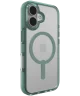 ZAGG Santa Cruz Snap Apple iPhone 16 Hoesje MagSafe Back Cover Groen