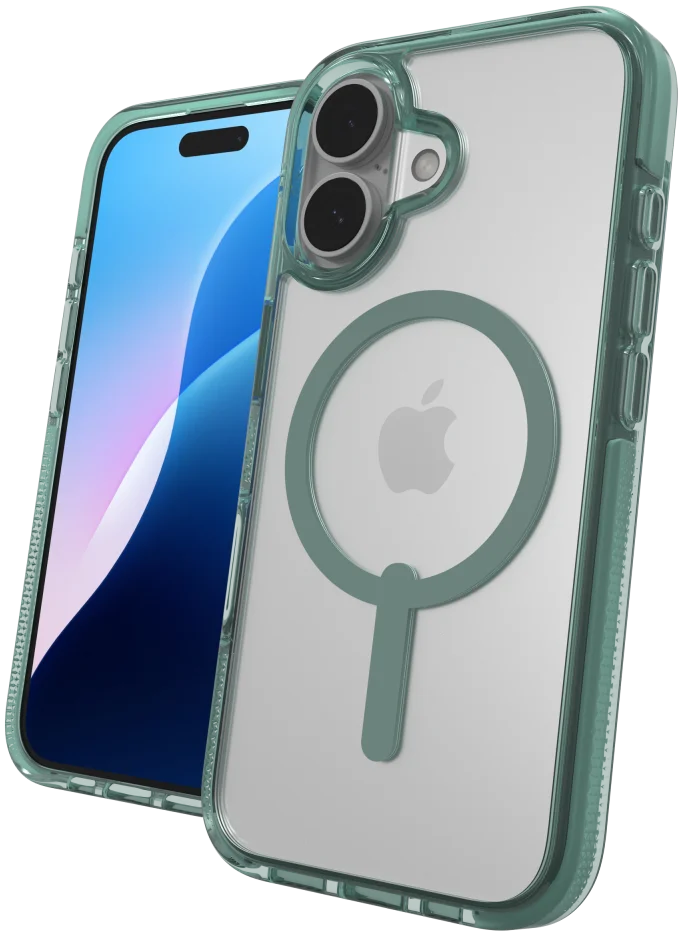 ZAGG Santa Cruz Snap Apple iPhone 16 Hoesje MagSafe Back Cover Groen afbeelding 5