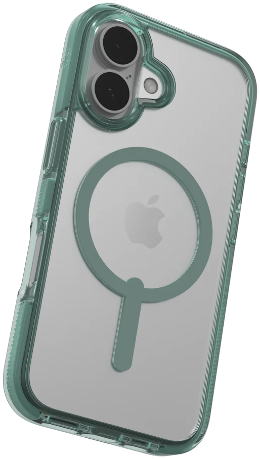 ZAGG Santa Cruz Snap Apple iPhone 16 Hoesje MagSafe Back Cover Groen afbeelding 6