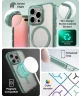 ZAGG Santa Cruz Snap iPhone 16 Pro Hoesje MagSafe Back Cover Groen