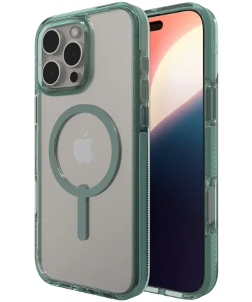 ZAGG Santa Cruz Snap iPhone 16 Pro Max Hoesje MagSafe Back Cover Groen Hoesjes