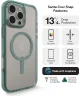 ZAGG Santa Cruz Snap iPhone 16 Pro Max Hoesje MagSafe Back Cover Groen