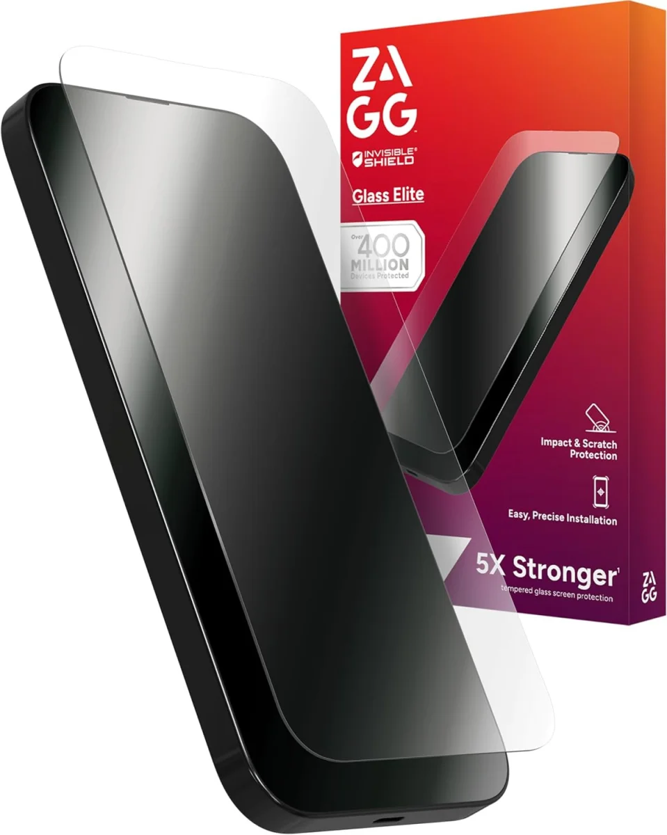 ZAGG InvisibleShield Glass Elite Apple iPhone 16 / 15 Screen Protector afbeelding 1