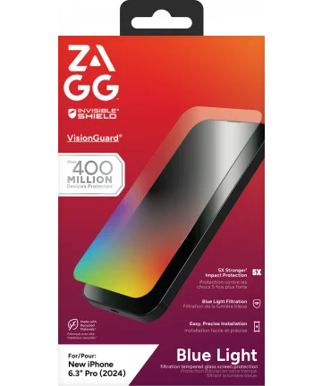 ZAGG InvisibleShield Glass Elite VG Apple iPhone 16 Pro Screen Protector Screen Protectors