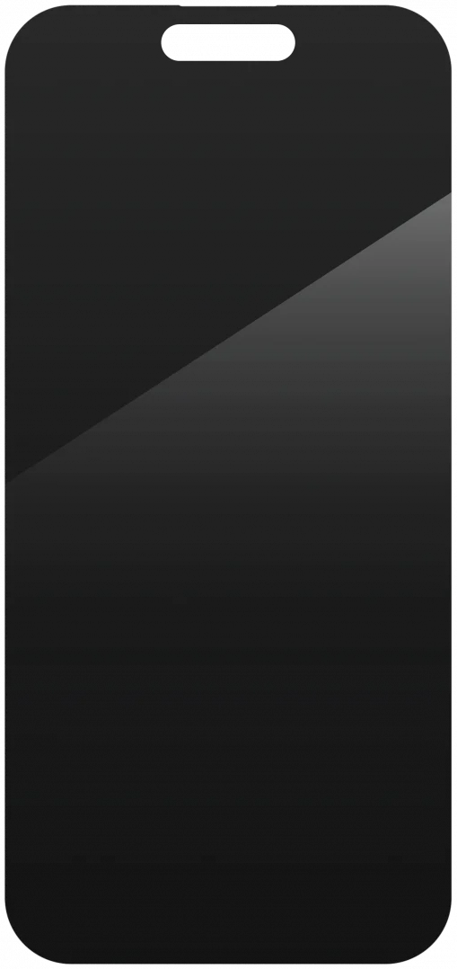 ZAGG InvisibleShield Glass Elite Privacy Anti-Glare iPhone 16 / 15 Protector afbeelding 4