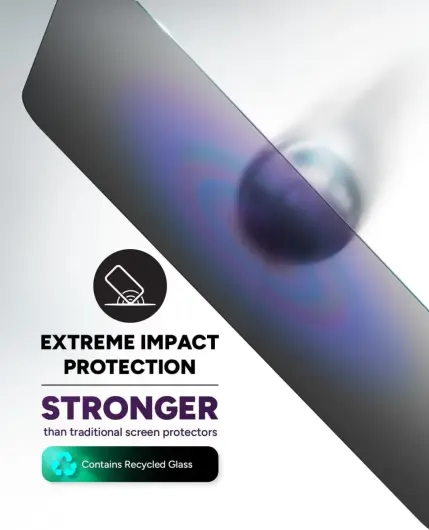 ZAGG InvisibleShield Glass Elite Privacy 360° Apple iPhone 16 / 15 Protector afbeelding 3