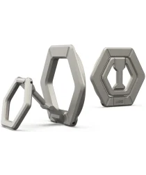 UAG Magnetic Ring Stand MagSafe Standaard en Houder voor Telefoons Titanium