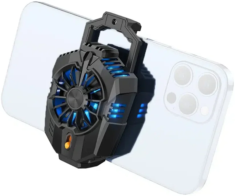 Hoco Mobiele Telefoon Koeler voor Gamen/Livestreamen/Bloggen Zwart afbeelding 1