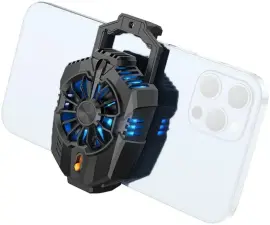 Hoco Mobiele Telefoon Koeler voor Gamen/Livestreamen/Bloggen Zwart