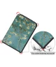 Universele PocketBook Hoes Book Case Sleep Cover Beschermhoes Bloemen Print