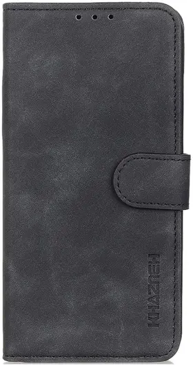 KHAZNEH Xiaomi Redmi 13 4G / Poco M6 Hoesje Retro Wallet Book Case Zwart afbeelding 8