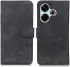 KHAZNEH Xiaomi Redmi 13 4G / Poco M6 Hoesje Retro Wallet Book Case Zwart afbeelding 2