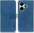 KHAZNEH Xiaomi Redmi 13 4G / Poco M6 Hoesje Retro Wallet Book Case Blauw afbeelding 2