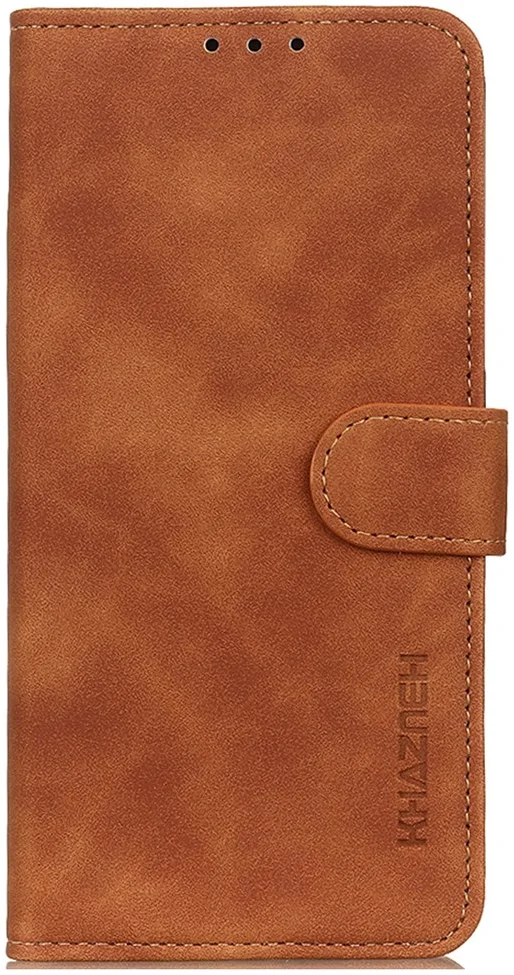 KHAZNEH Xiaomi Redmi 13 4G / Poco M6 Hoesje Retro Wallet Book Case Bruin afbeelding 8