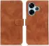KHAZNEH Xiaomi Redmi 13 4G / Poco M6 Hoesje Retro Wallet Book Case Bruin afbeelding 2