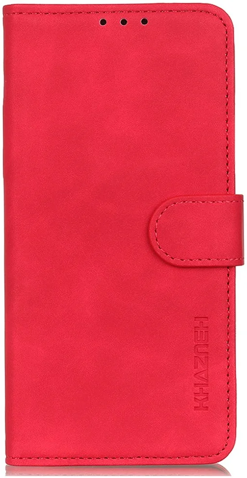 KHAZNEH Xiaomi Redmi 13 4G / Poco M6 Hoesje Retro Wallet Book Case Rood afbeelding 8