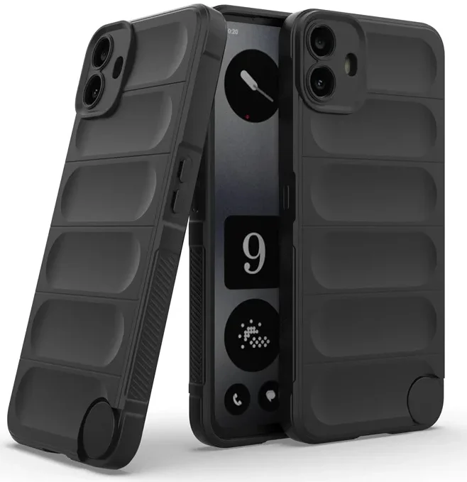 Nothing CMF Phone 1 Hoesje Rugged TPU Back Cover Zwart afbeelding 2