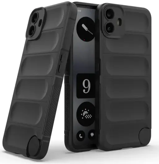 Nothing CMF Phone 1 Hoesje Rugged TPU Back Cover Zwart afbeelding 2