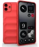 Nothing CMF Phone 1 Hoesje Rugged TPU Back Cover Rood