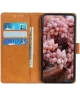 Asus Zenfone 10 Hoesje Wallet Book Case Kunstleer Bruin