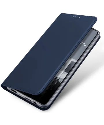 Dux Ducis Skin Pro Asus Zenfone 11 Ultra Hoesje Portemonnee Blauw Hoesjes