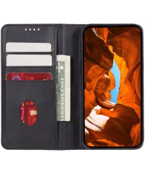 Motorola Edge 50 Fusion Hoesje Wallet Book Case Kunstleer Zwart