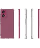 Motorola Edge 50 Fusion Hoesje Dun TPU Back Cover Transparant