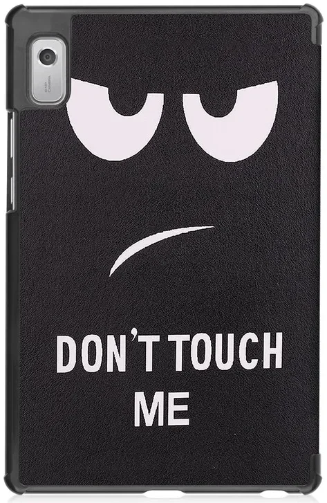 Lenovo Tab M9 Hoes Tri-Fold Book Case met Standaard Don't Touch Me afbeelding 10