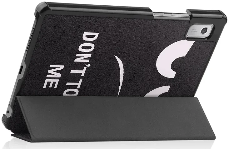 Lenovo Tab M9 Hoes Tri-Fold Book Case met Standaard Don't Touch Me afbeelding 5